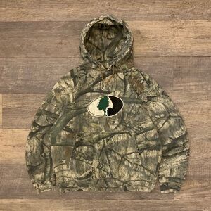 Vintage 2000s Mossy Oak Faded Hoodie